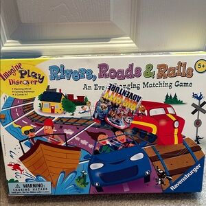 Ravensburger Rivers, Roads & Rails Matching Game